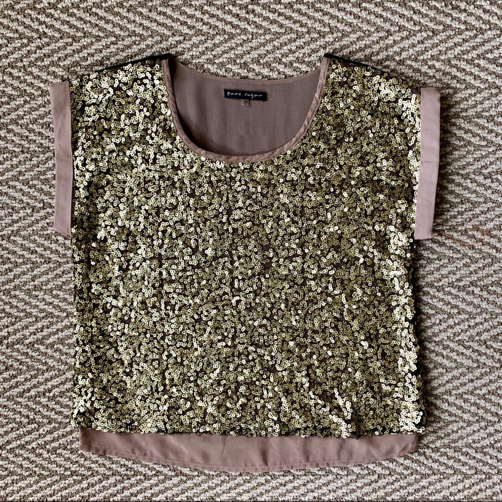 Pure Sugar sequin top